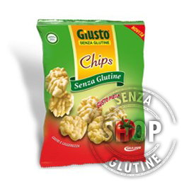 Chips gusto Pizza Giusto senza glutine