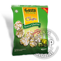 Chips con Olio Extravergine d'Oliva Giusto senza glutine