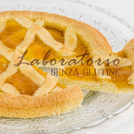 Crostata alle albicocche Laboratorio Senza Glutine senza glutine