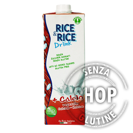 Bevanda di Riso con Calcio Rice&Rice Probios senza glutine