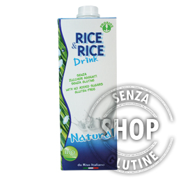 Bevanda di Riso al Naturale Rice&Rice Probios senza glutine