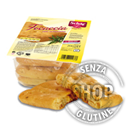 Focaccia al Rosmarino Schär senza glutine