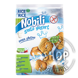  Biscotti Nobili allo Yogurt Rice&Rice Probios senza glutine